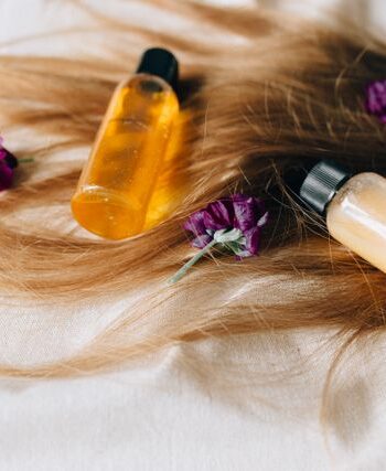 buteleczka serum do włosów