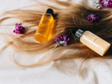 buteleczka serum do włosów